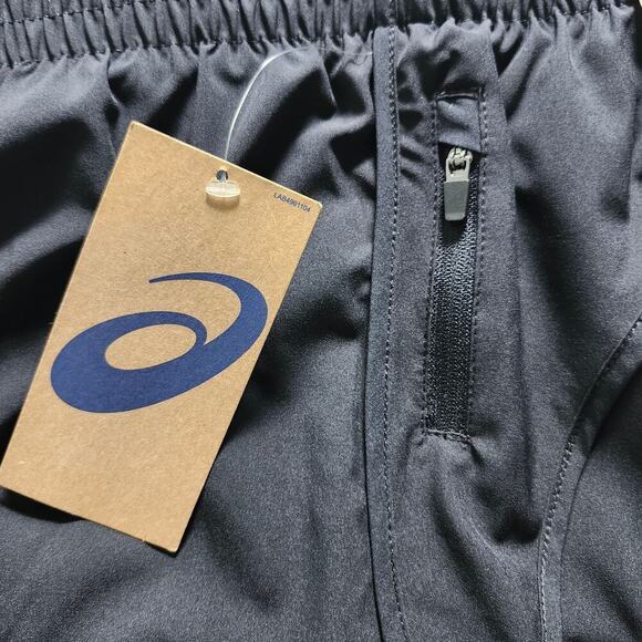 Asics Women's Woven Running Shorts with Binding, Lining and Pocket Size X-Large - Picture 3 of 5